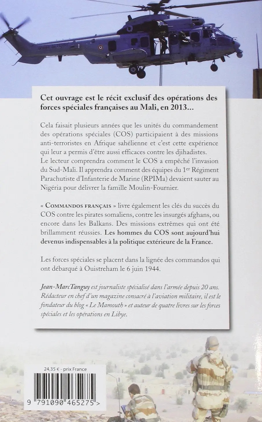 Commandos Français. Les missions des forces spéciales (Jean-Marc Tanguy) defense-zone.com