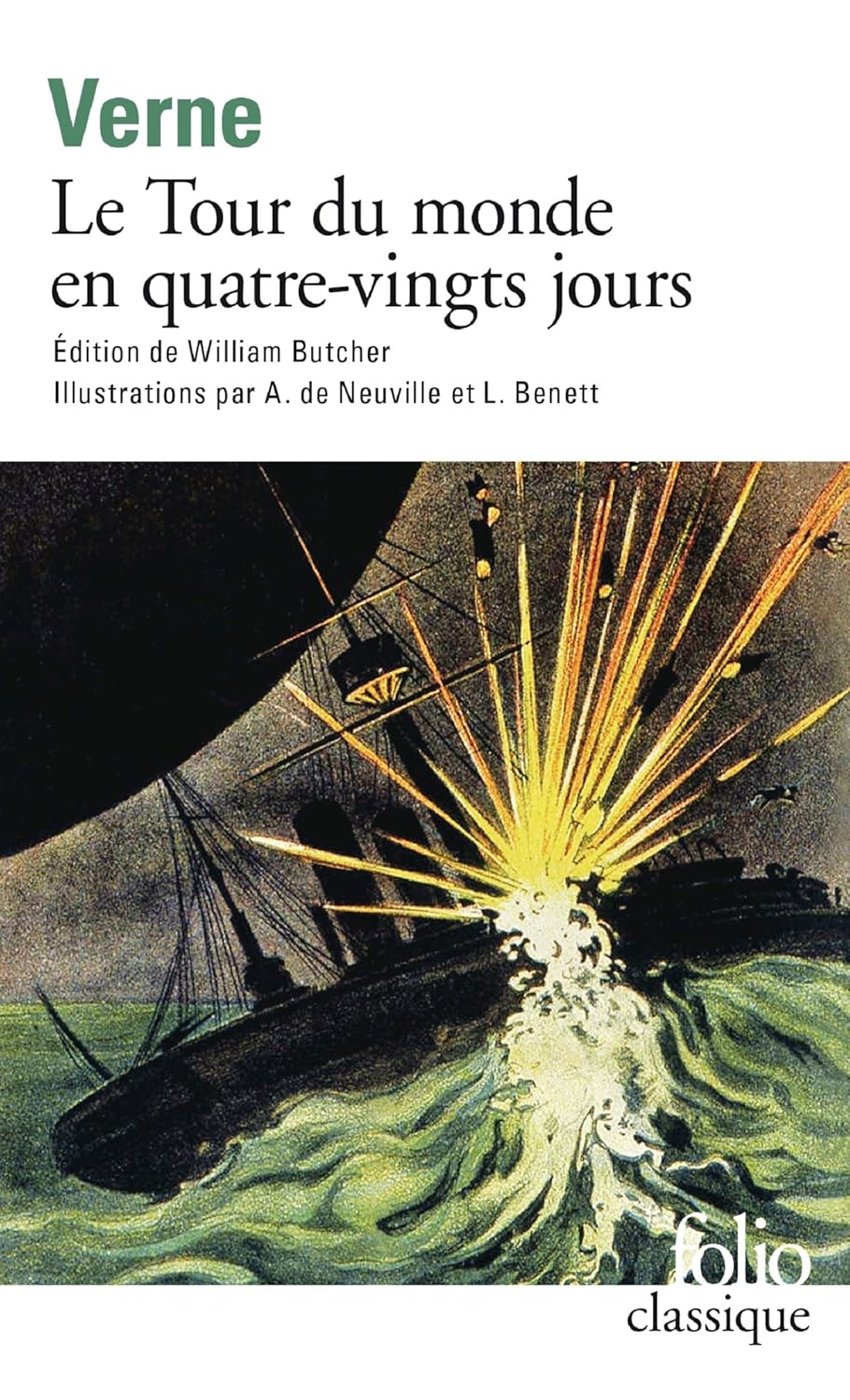Le Tour du monde en 80 jours (Jules Verne) Format Kindle