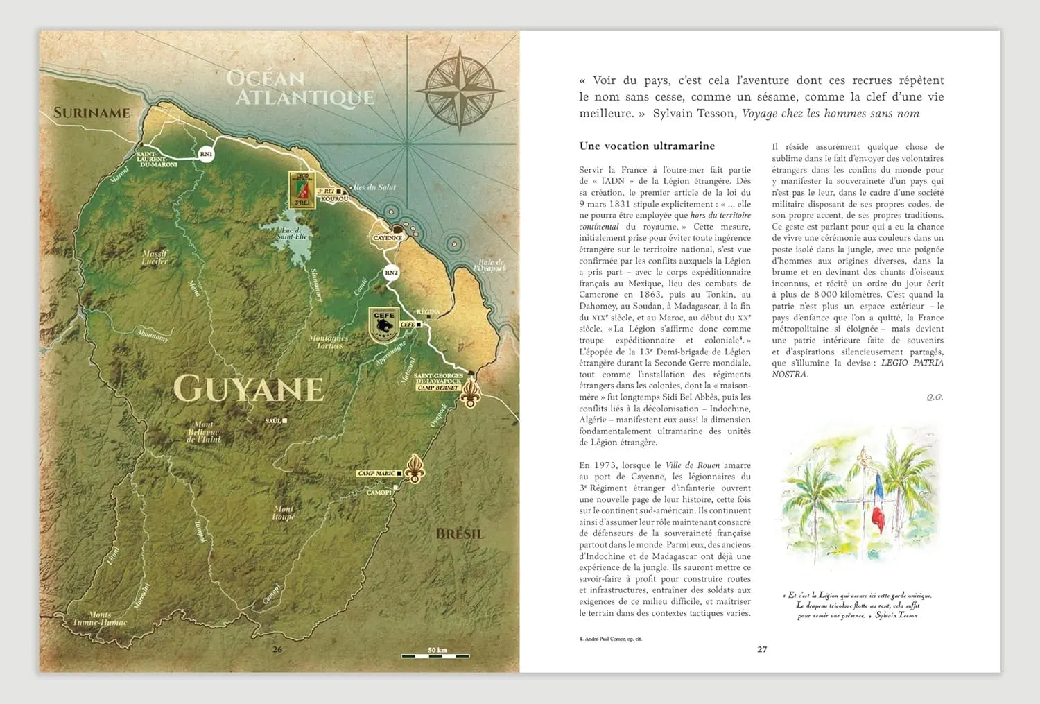Selva Le 3e régiment étranger d'infanterie en Guyane (Collectif) defense-zone.com