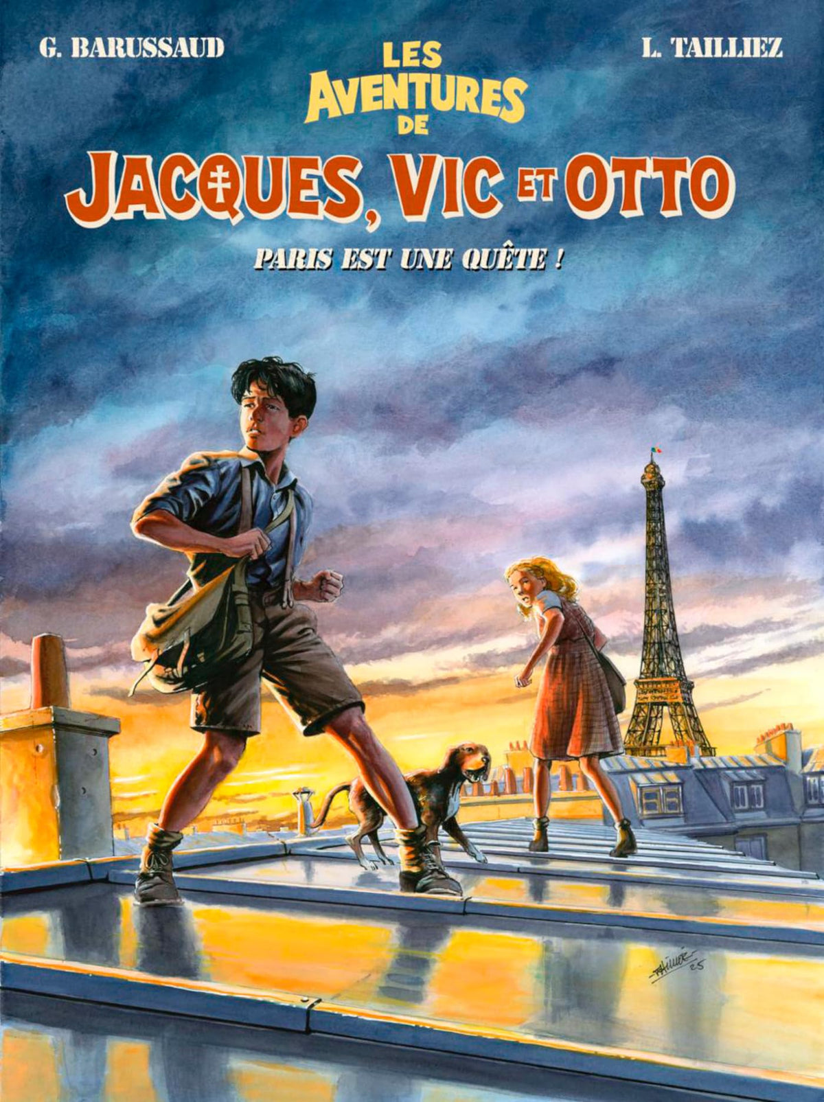 Les aventures de Jacques, Vic et Otto : Paris est une quête