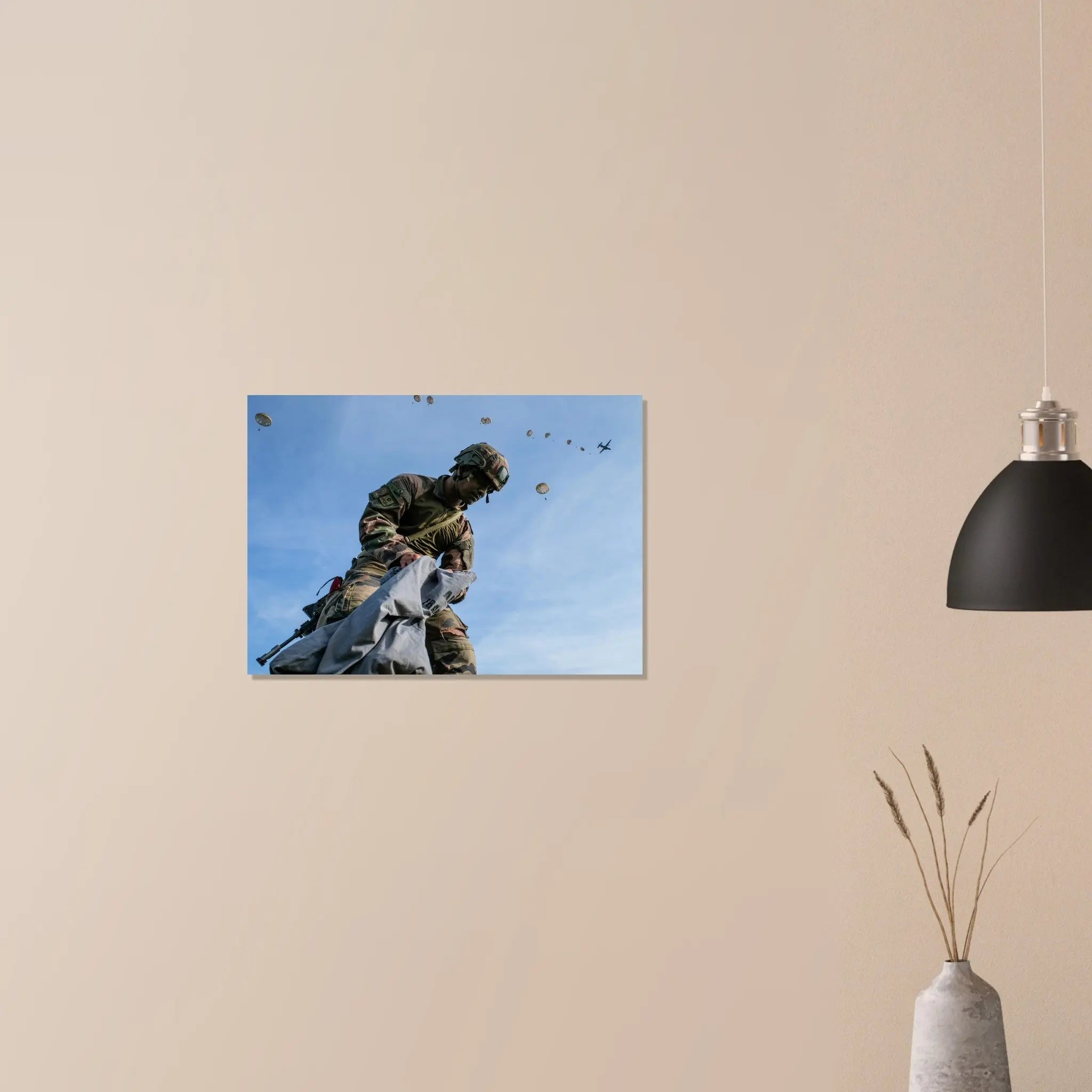 Poster Photo - couverture de notre livre "Paras" (avec la 11e brigade parachutiste) defense-zone.com