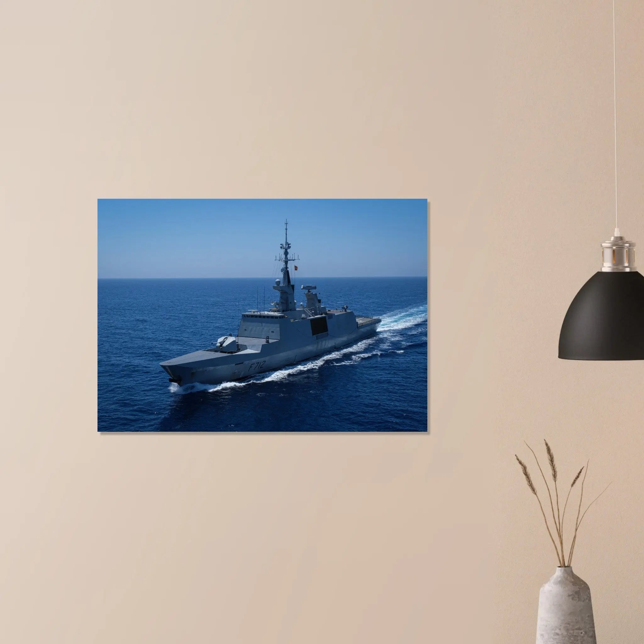 Poster Photo - Frégate Le Courbet de la Marine nationale defense-zone.com