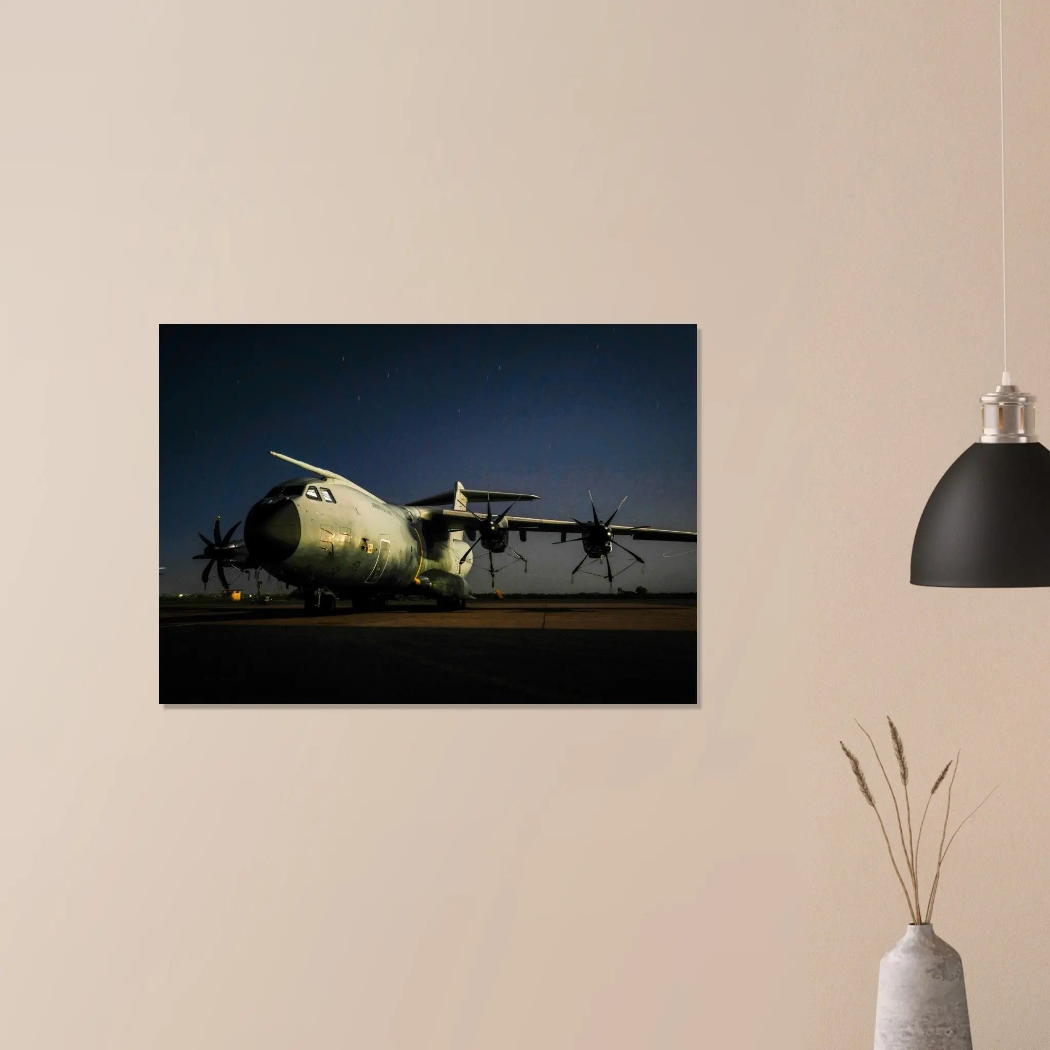 Poster Photo - Un Airbus A400M de l'armée de l'air et de l'espace à Niamey (Niger) defense-zone.com
