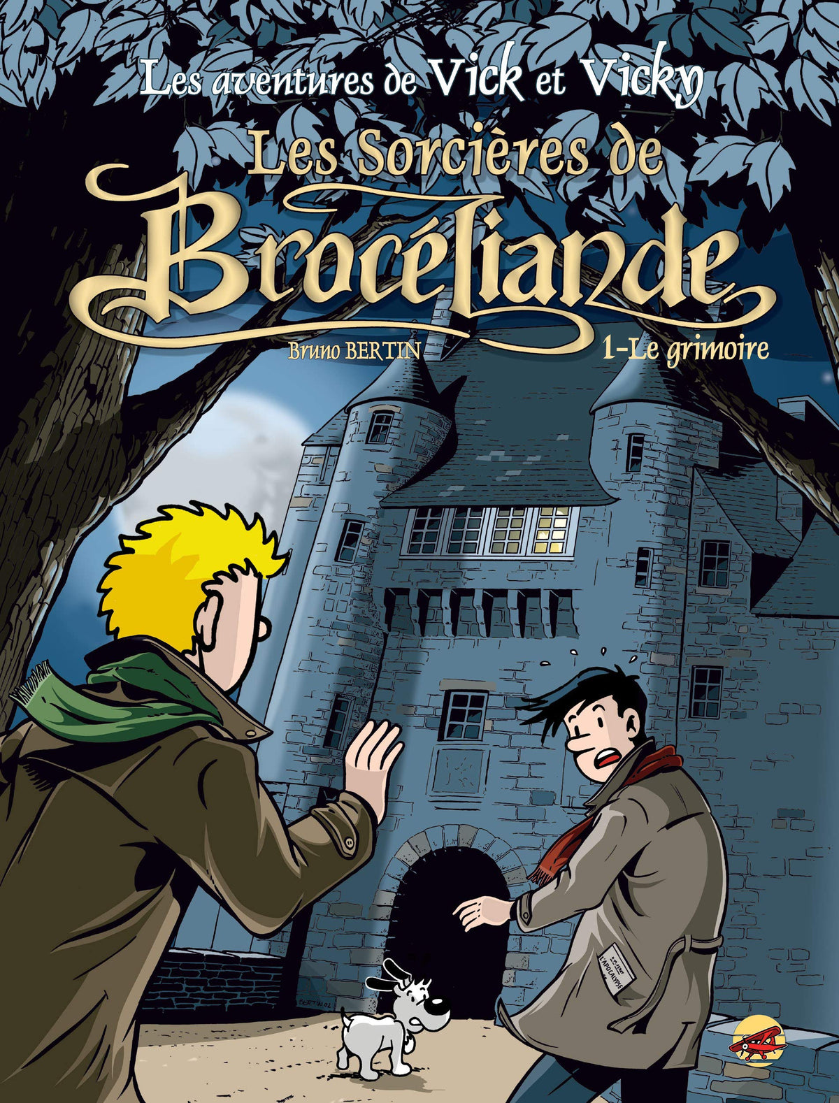 Les sorcières de Brocéliande, tome 1 : le grimoire (Vick et Vicky)