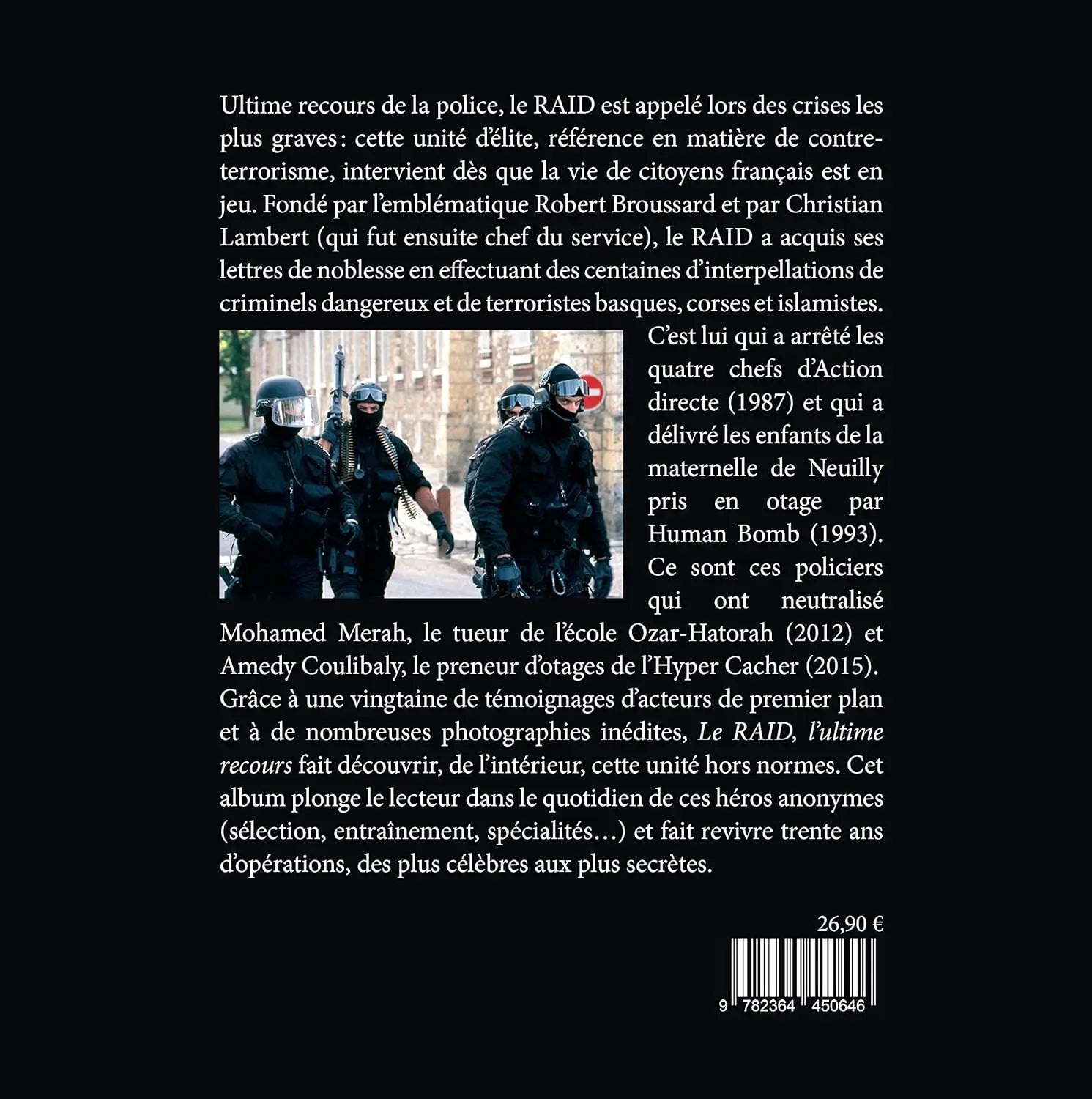 Le Raid - 30 Ans D'Interventions (Jean-Marc Tanguy) defense-zone.com