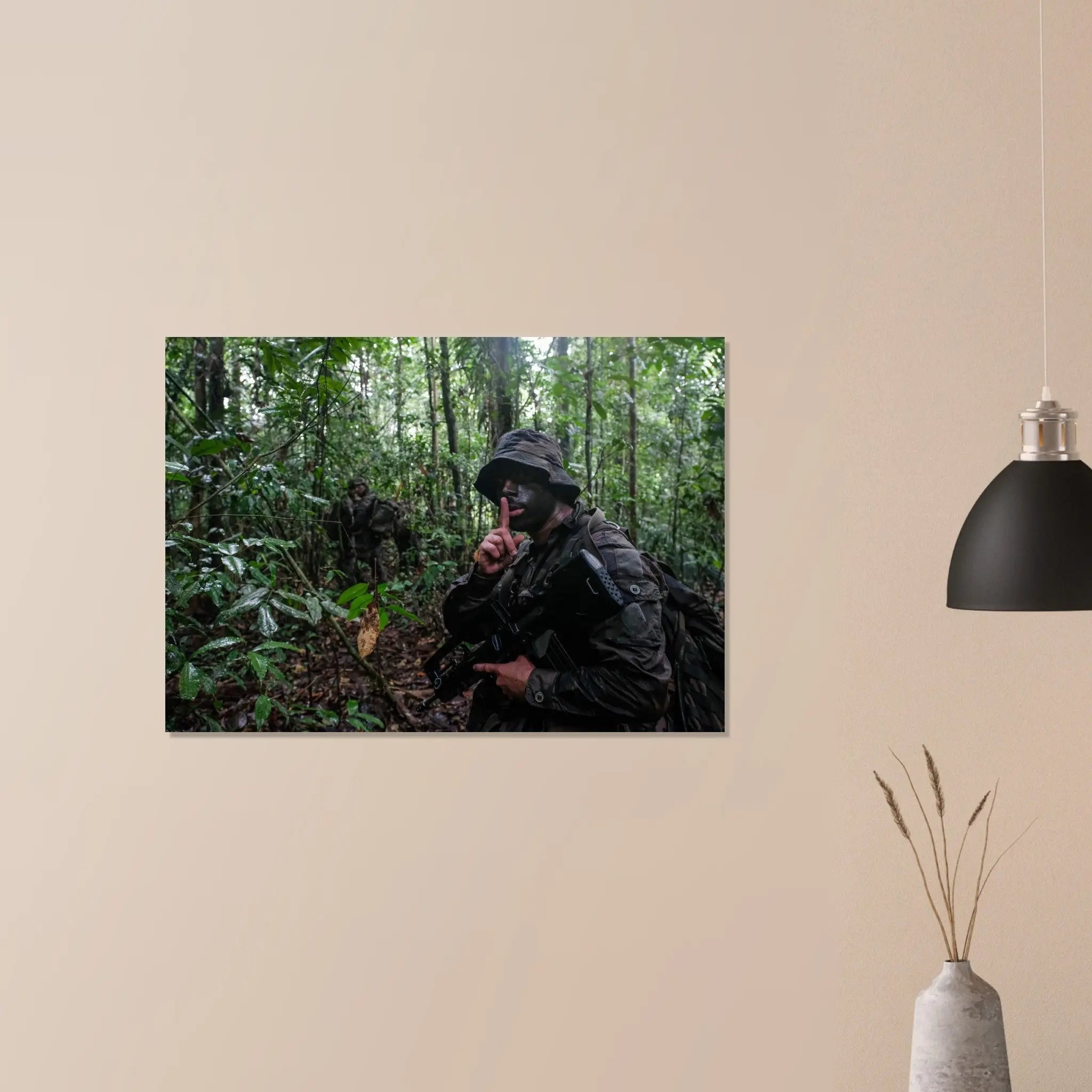Poster Photo - Lutte contre l'orpaillage en Guyane defense-zone.com