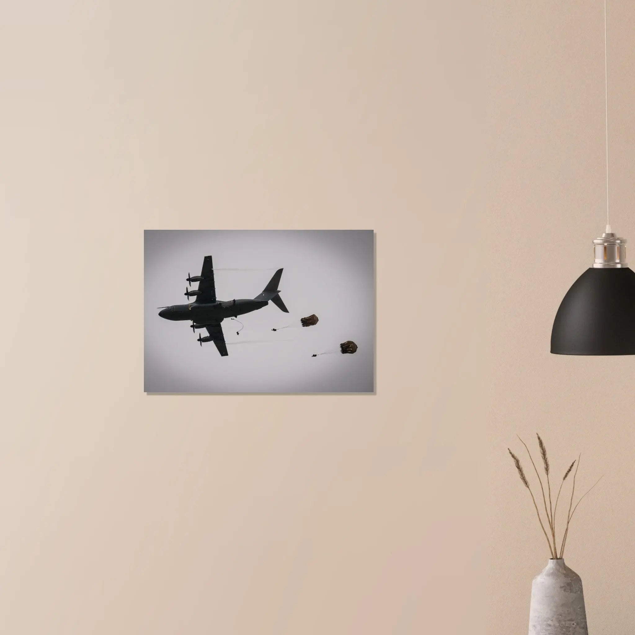 Poster Photo - Sauts depuis un avion A400M pour la 11e Brigade parachutiste defense-zone.com