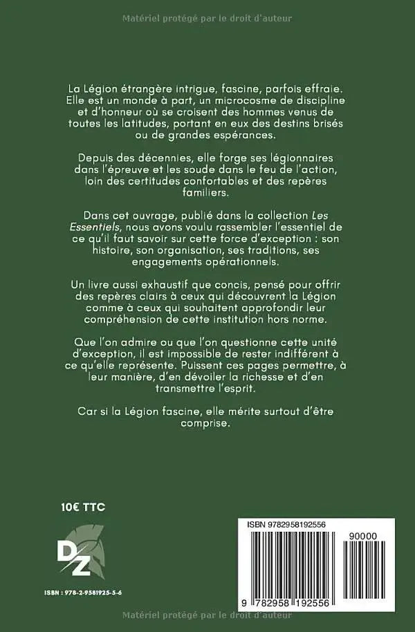 Foreign Legion - Collection DZ Essentiels (Fred Marie) defense-zone.com