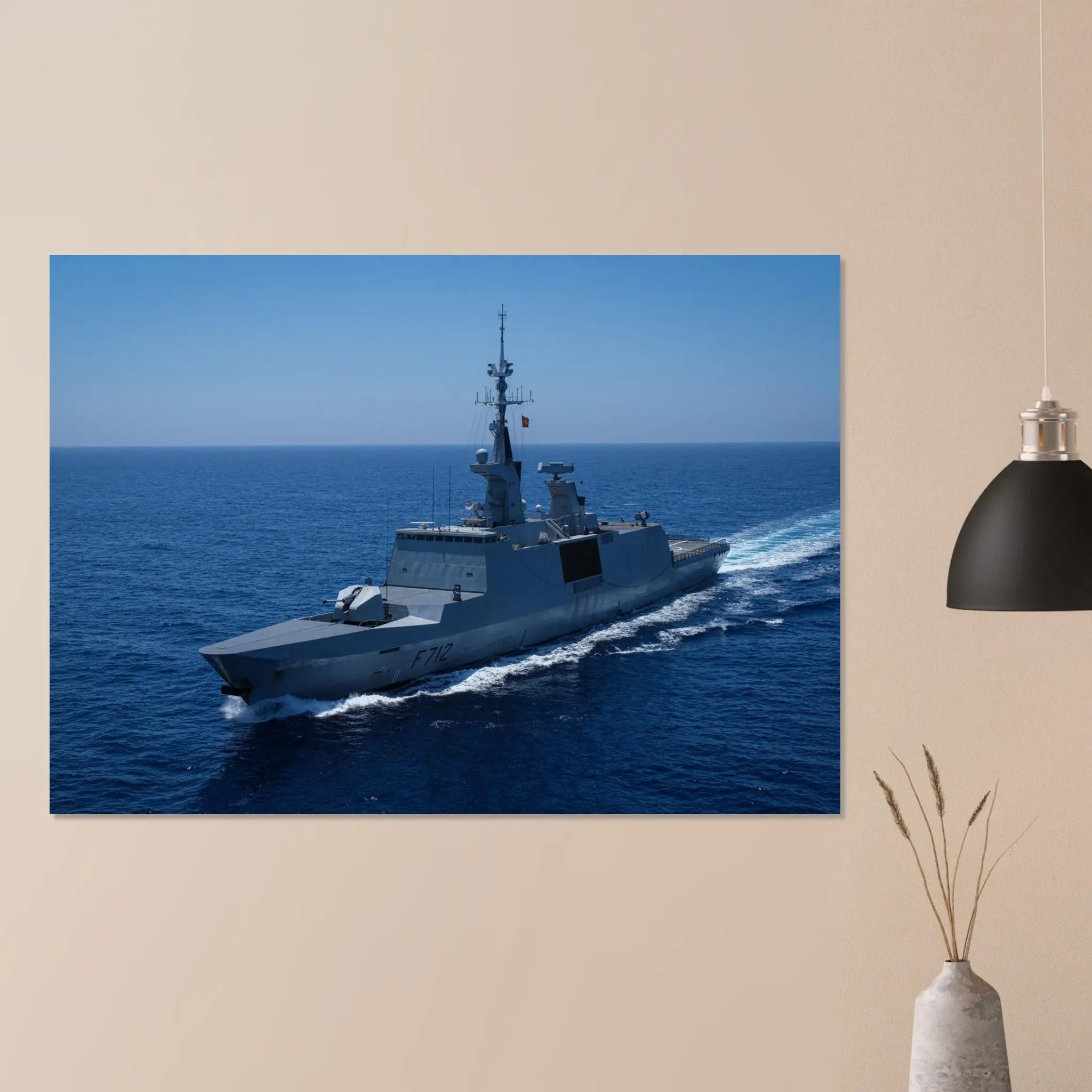 Poster Photo - Frégate Le Courbet de la Marine nationale defense-zone.com