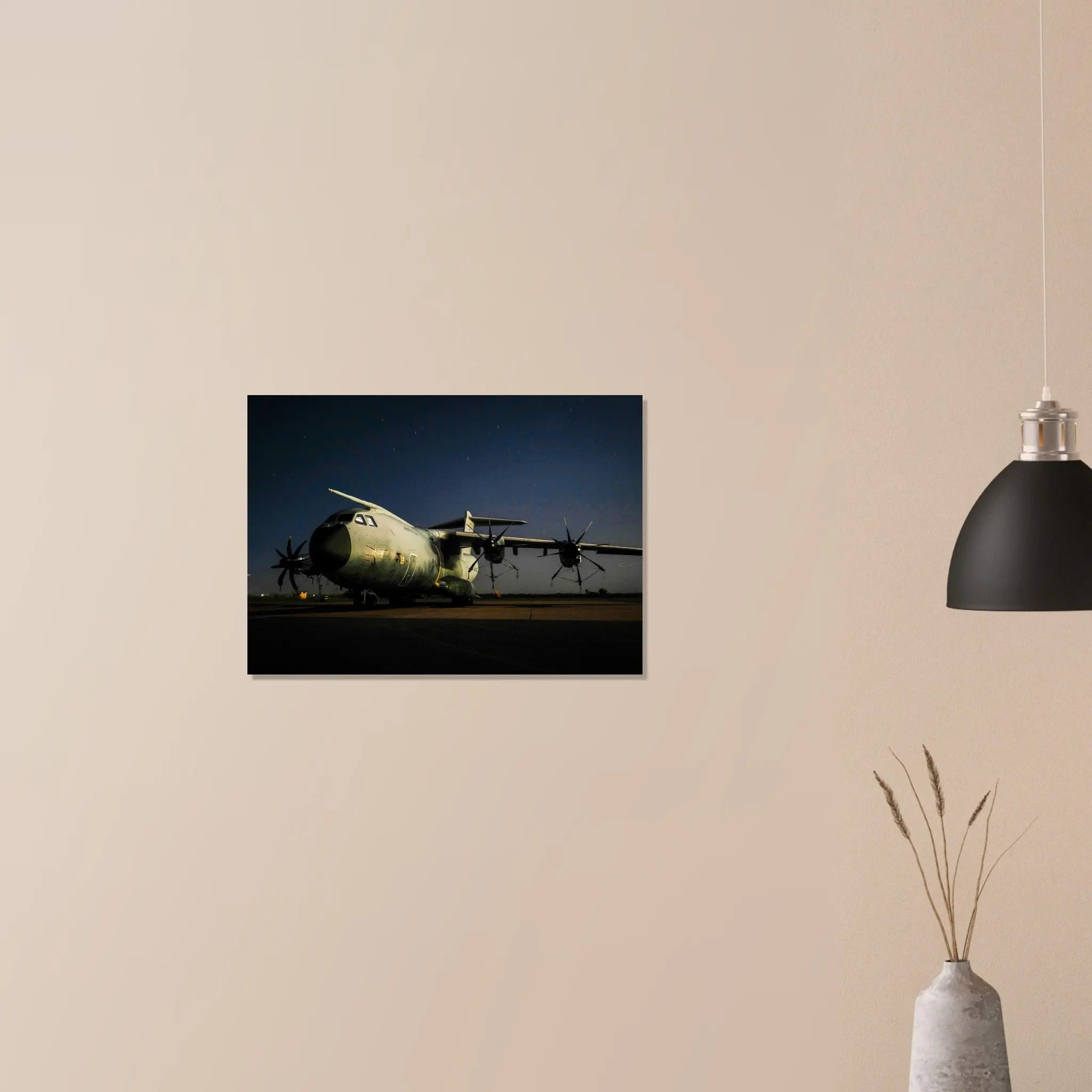 Poster Photo - Un Airbus A400M de l'armée de l'air et de l'espace à Niamey (Niger) defense-zone.com