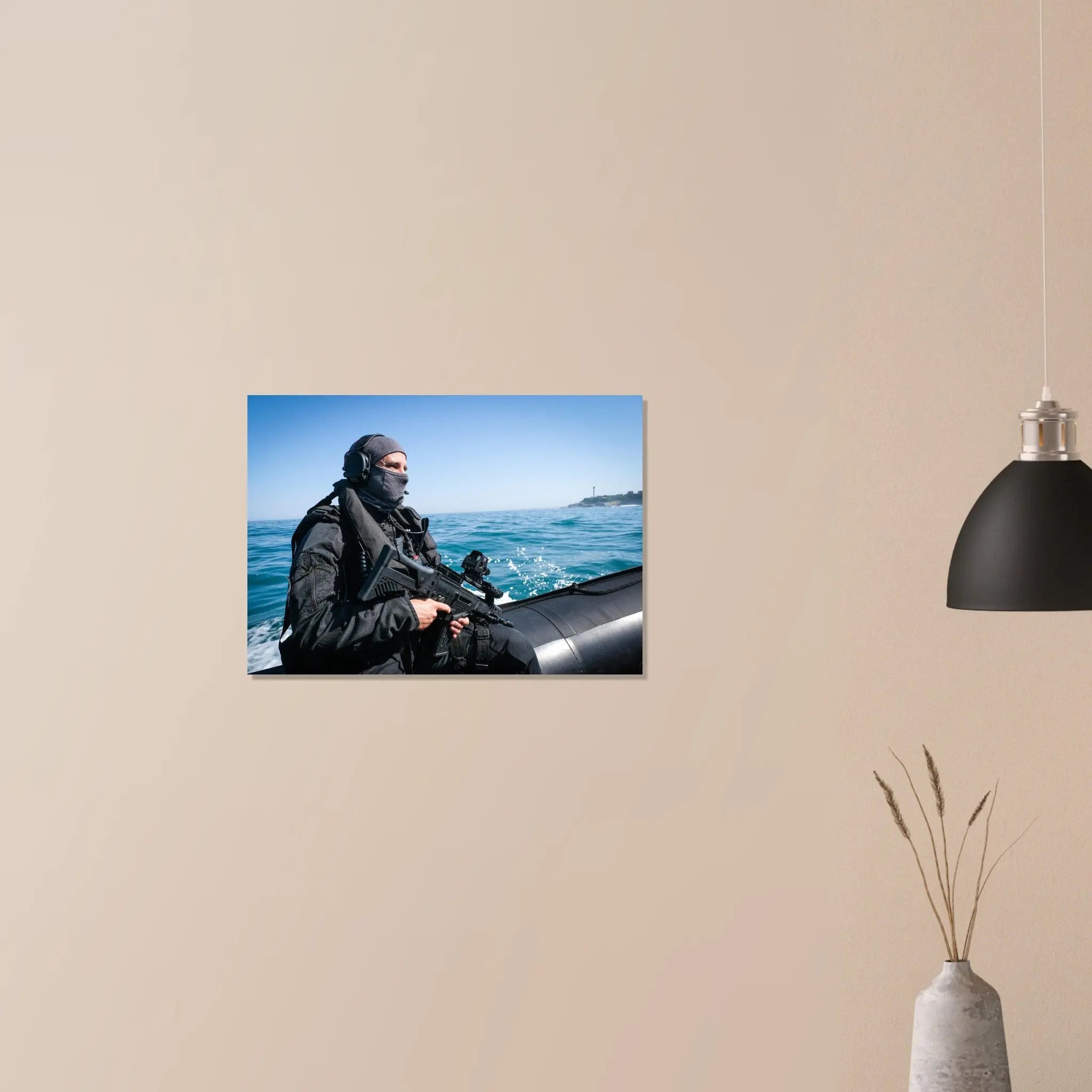 Poster Photo - Spécialité nautique pour cet opérateur du RAID defense-zone.com