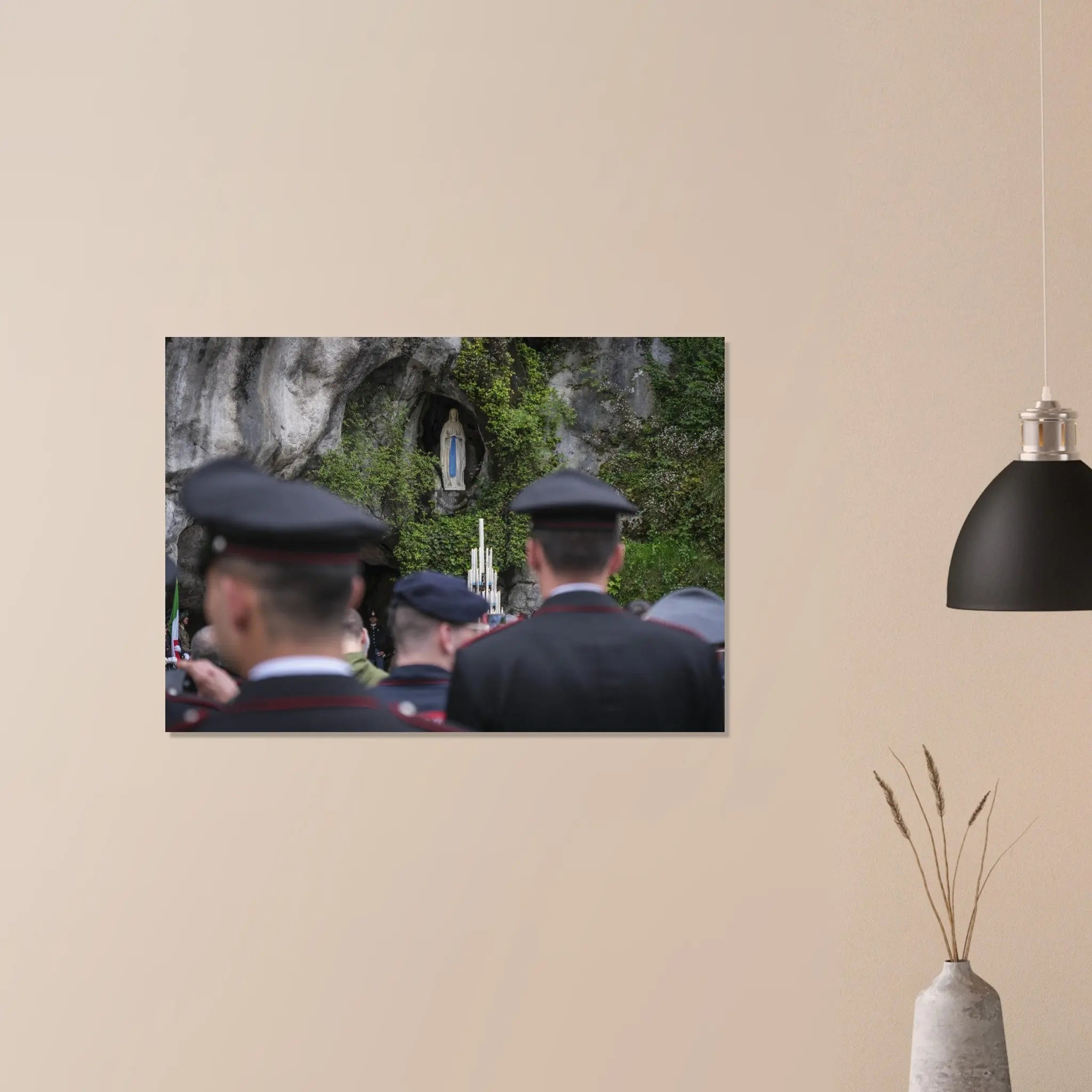 Poster Photo - Pèlerinage militaire international à Lourdes defense-zone.com