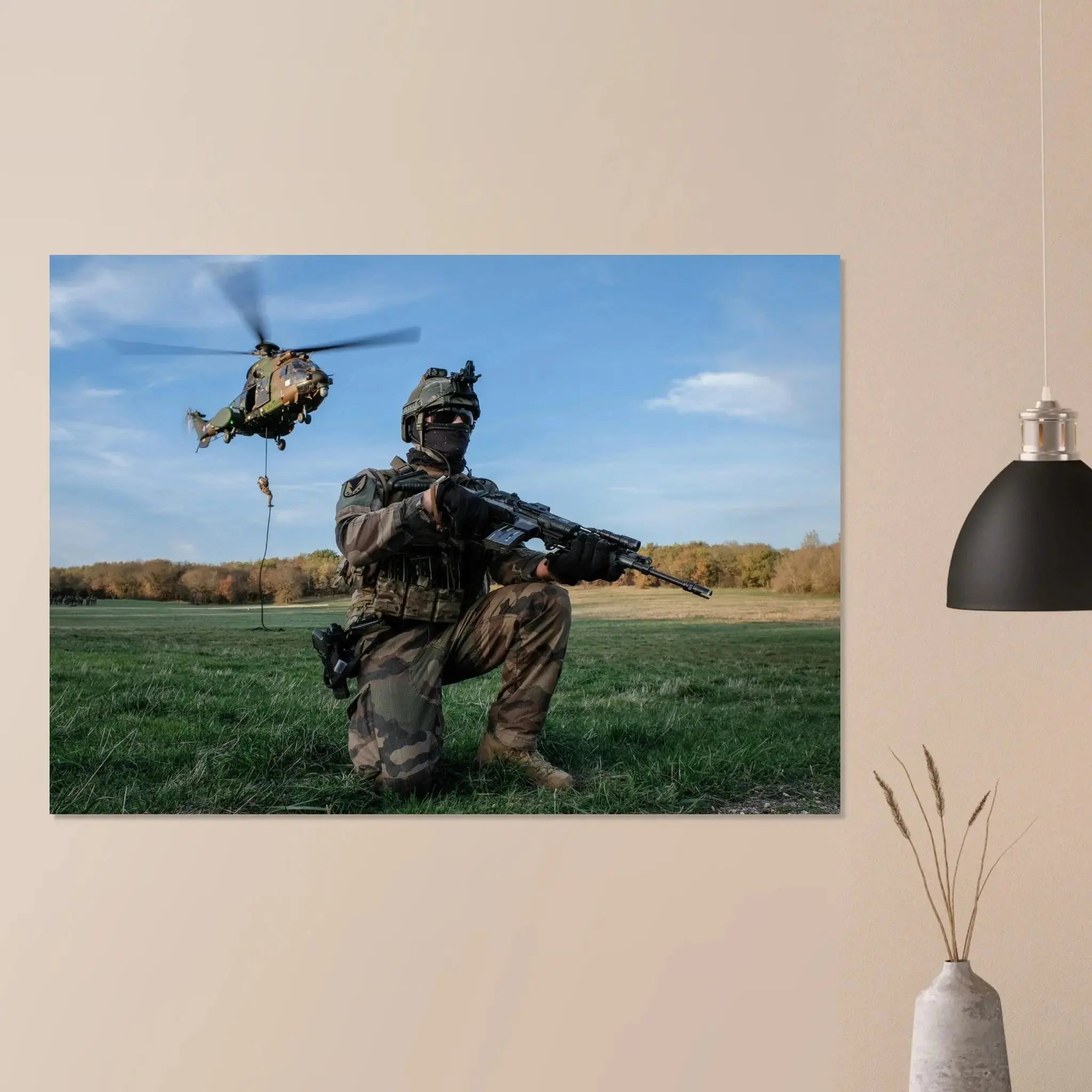 Poster Photo - Brigade parachutiste - Groupement Commando Parachutiste (GCP) defense-zone.com