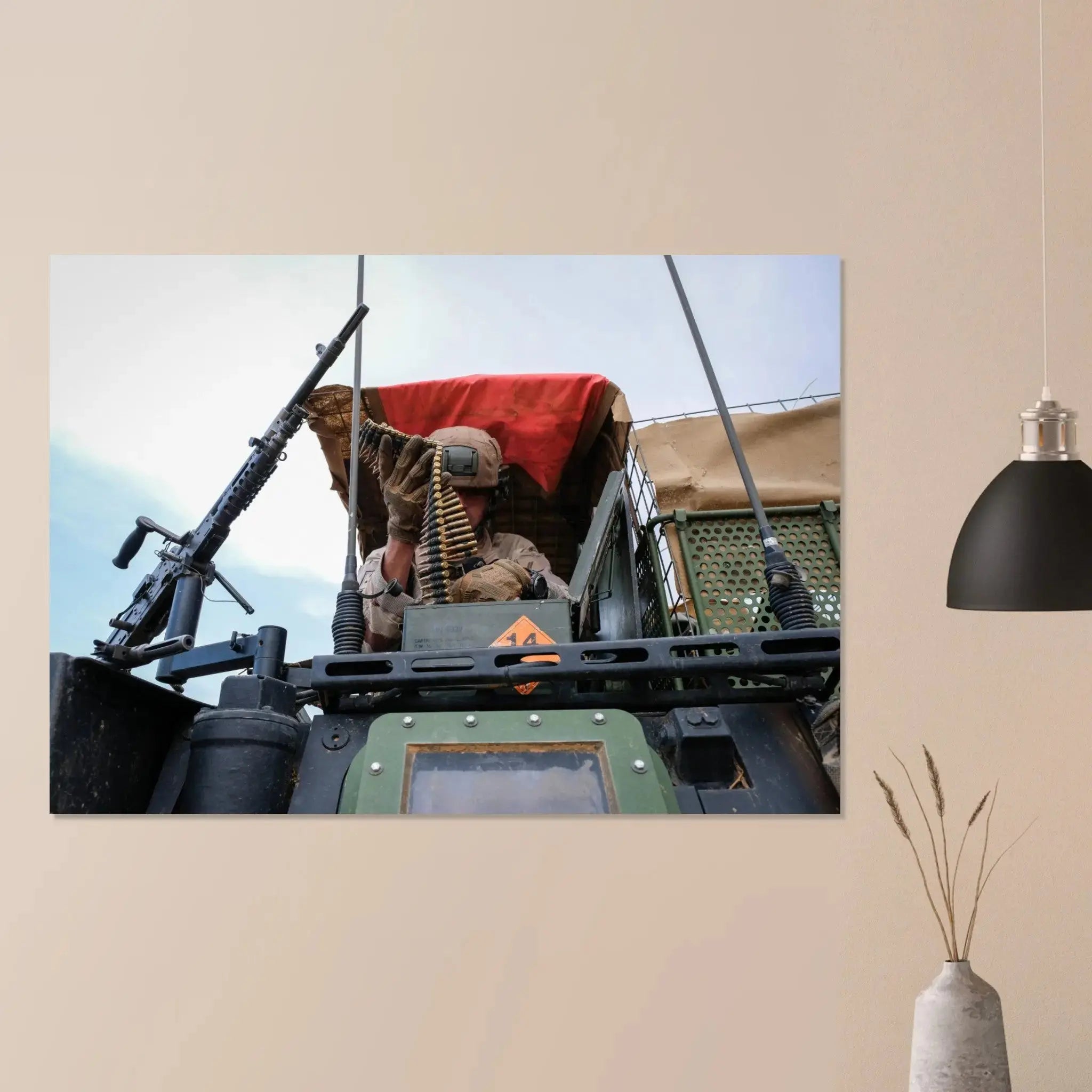 Poster Photo Opération Barkhane - les légionnaires du 2e REP defense-zone.com