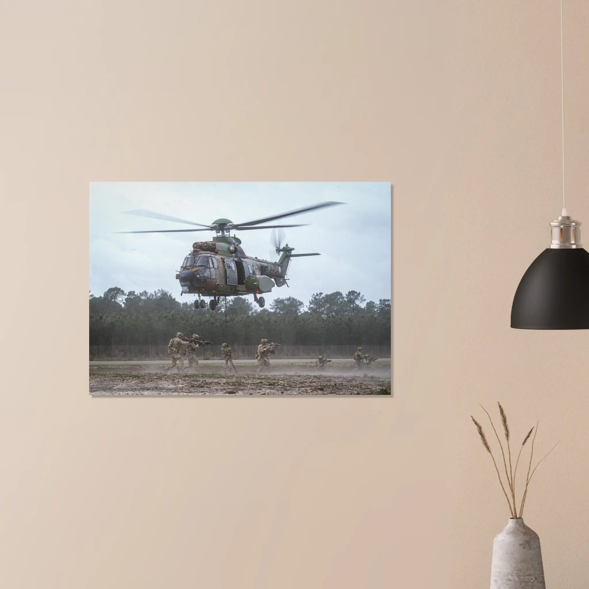 Poster Photo - Démonstrations des forces spéciales au Sofins defense-zone.com