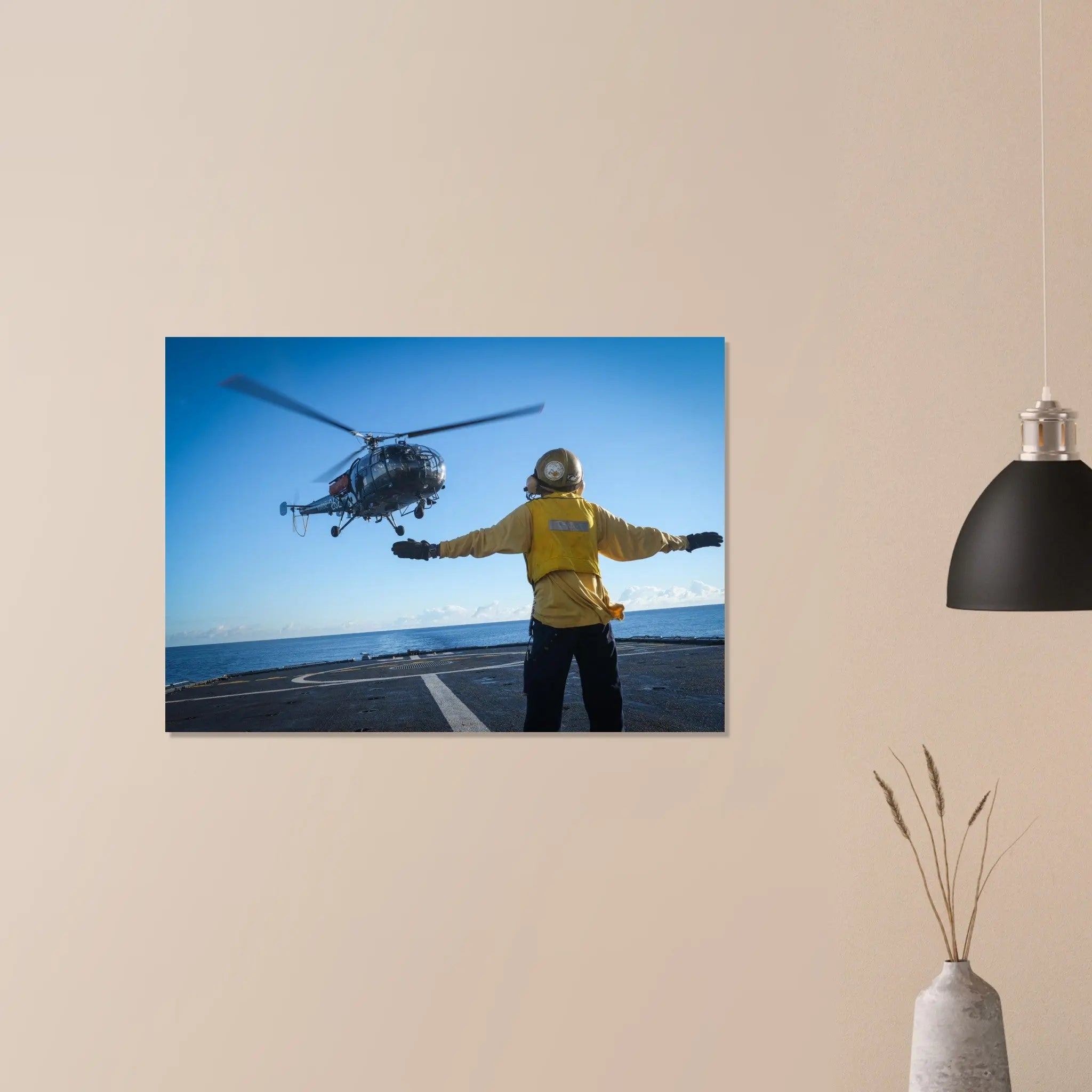 Poster Photo - Les "chiens jaunes" de la Marine nationale defense-zone.com