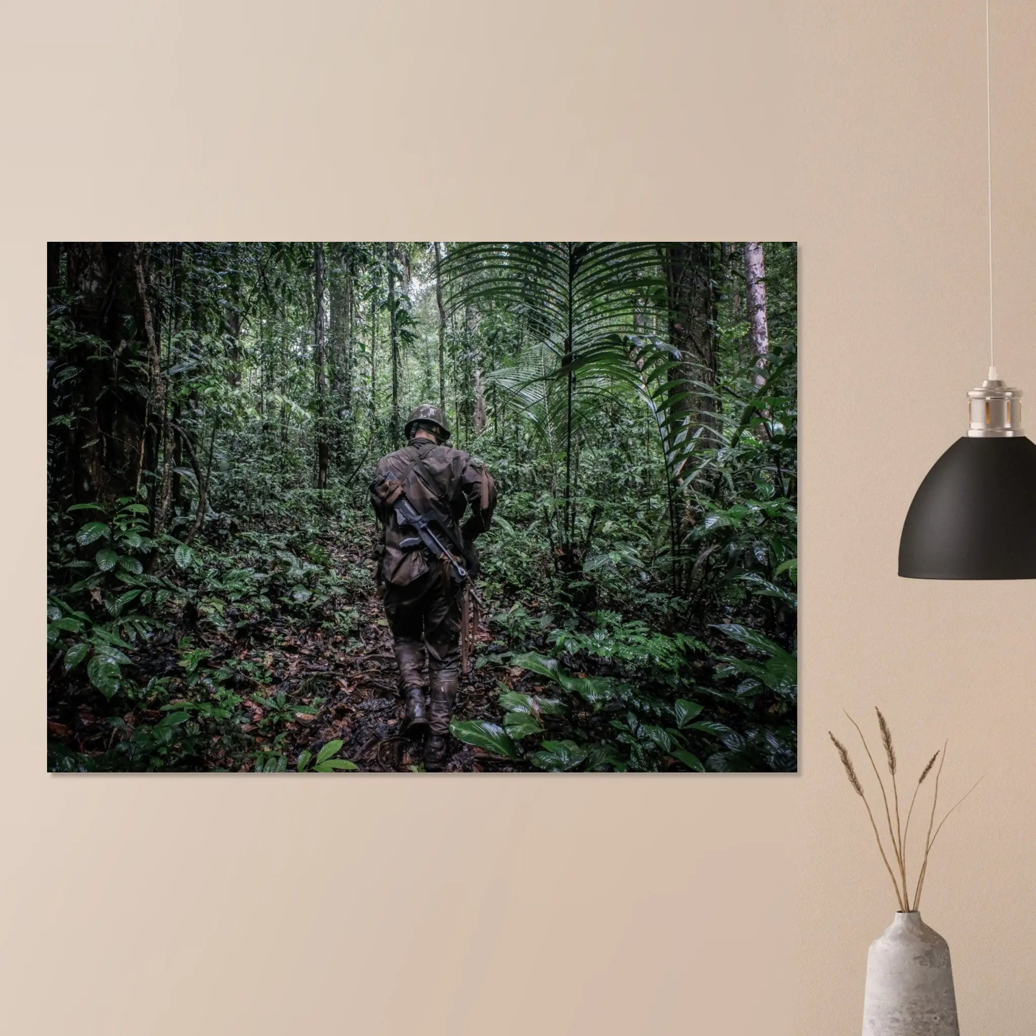 Poster Photo - Patrouille dans la jungle guyanaise avec la Légion étrangère (CEFE) defense-zone.com