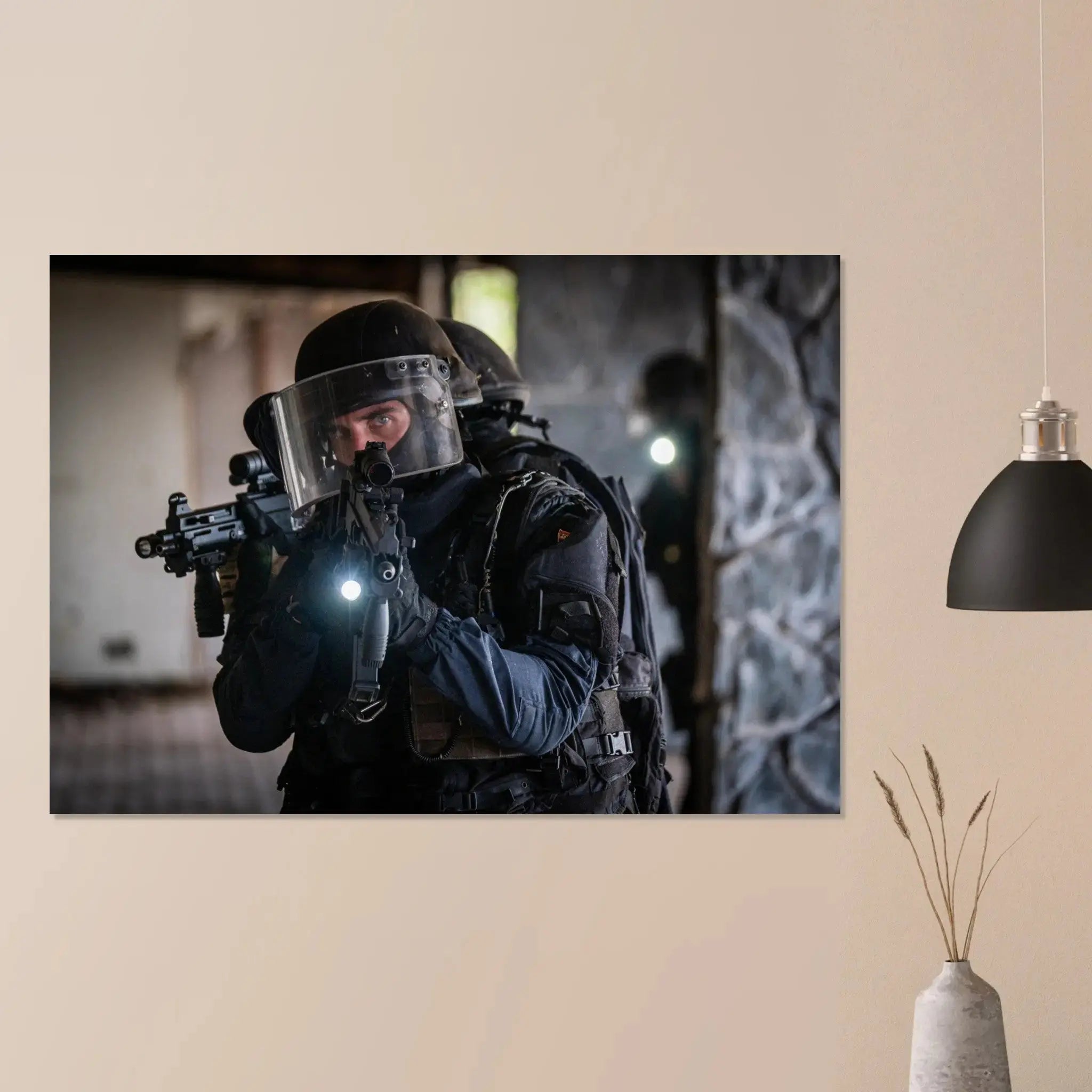 Poster Photo - Portrait d'un opérateur du GIGN defense-zone.com