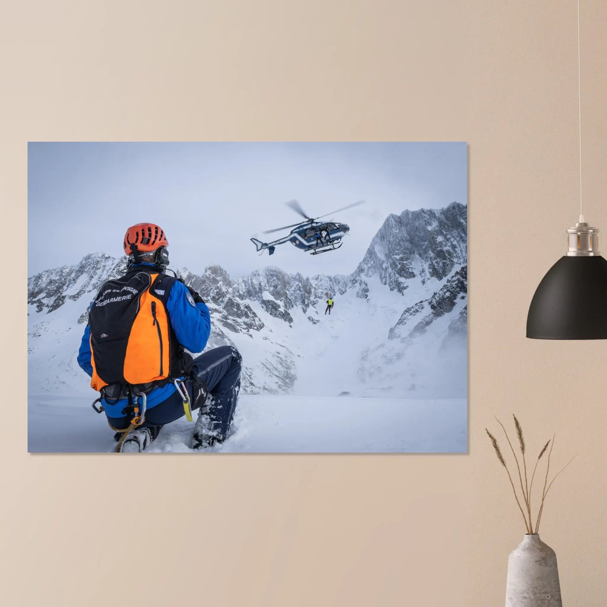 Poster Photo - Unités de montagne de la Gendarmerie nationale defense-zone.com