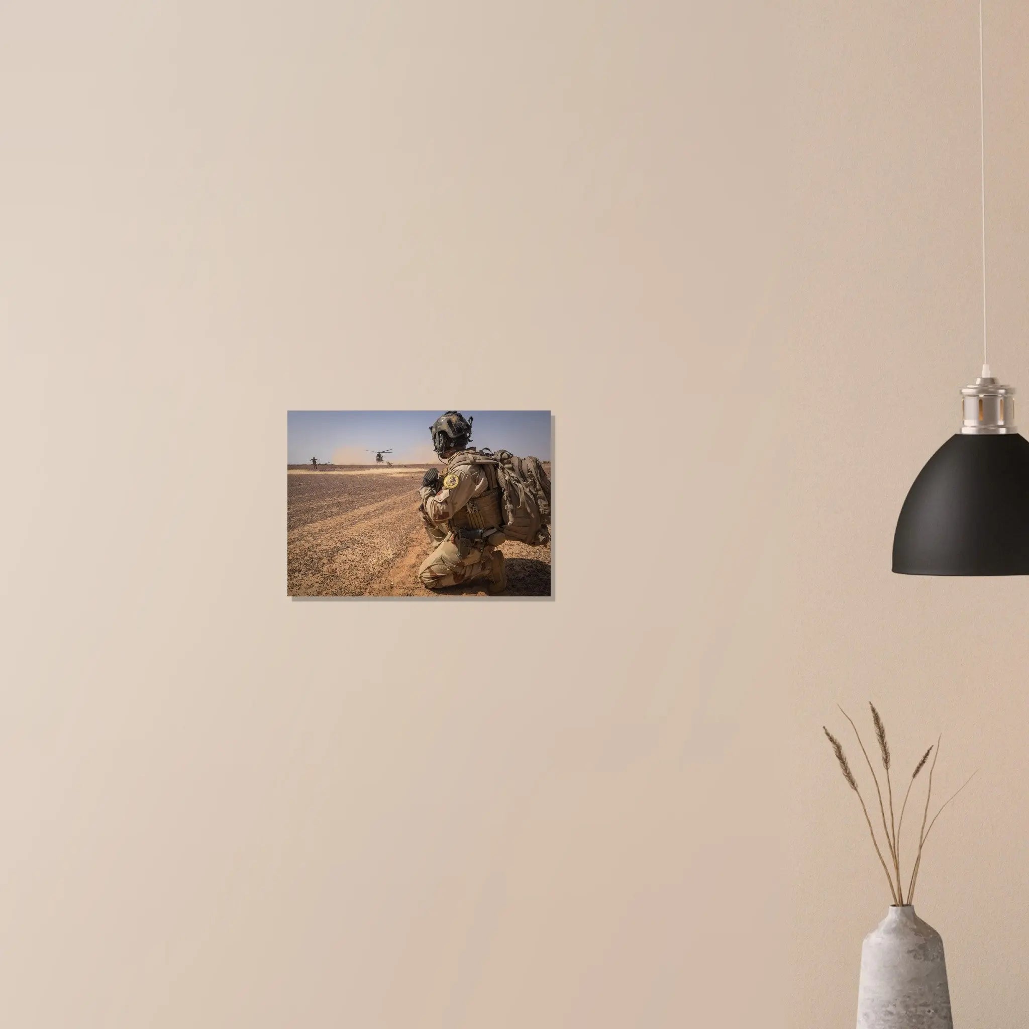 Poster Photo - Départ en hélicoptère Puma au Mali defense-zone.com