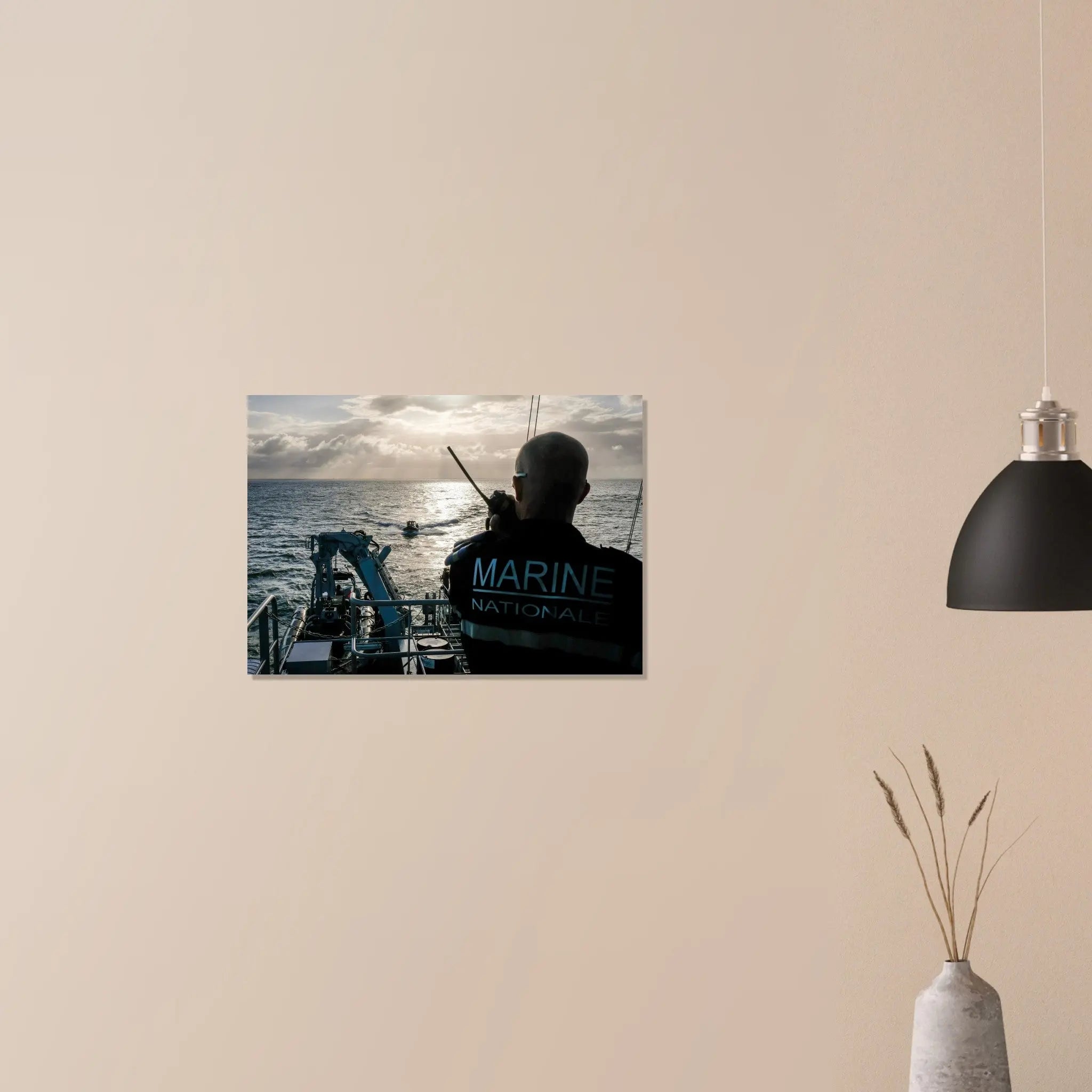 Poster Photo - Coucher de soleil guyanais pour la Marine nationale defense-zone.com