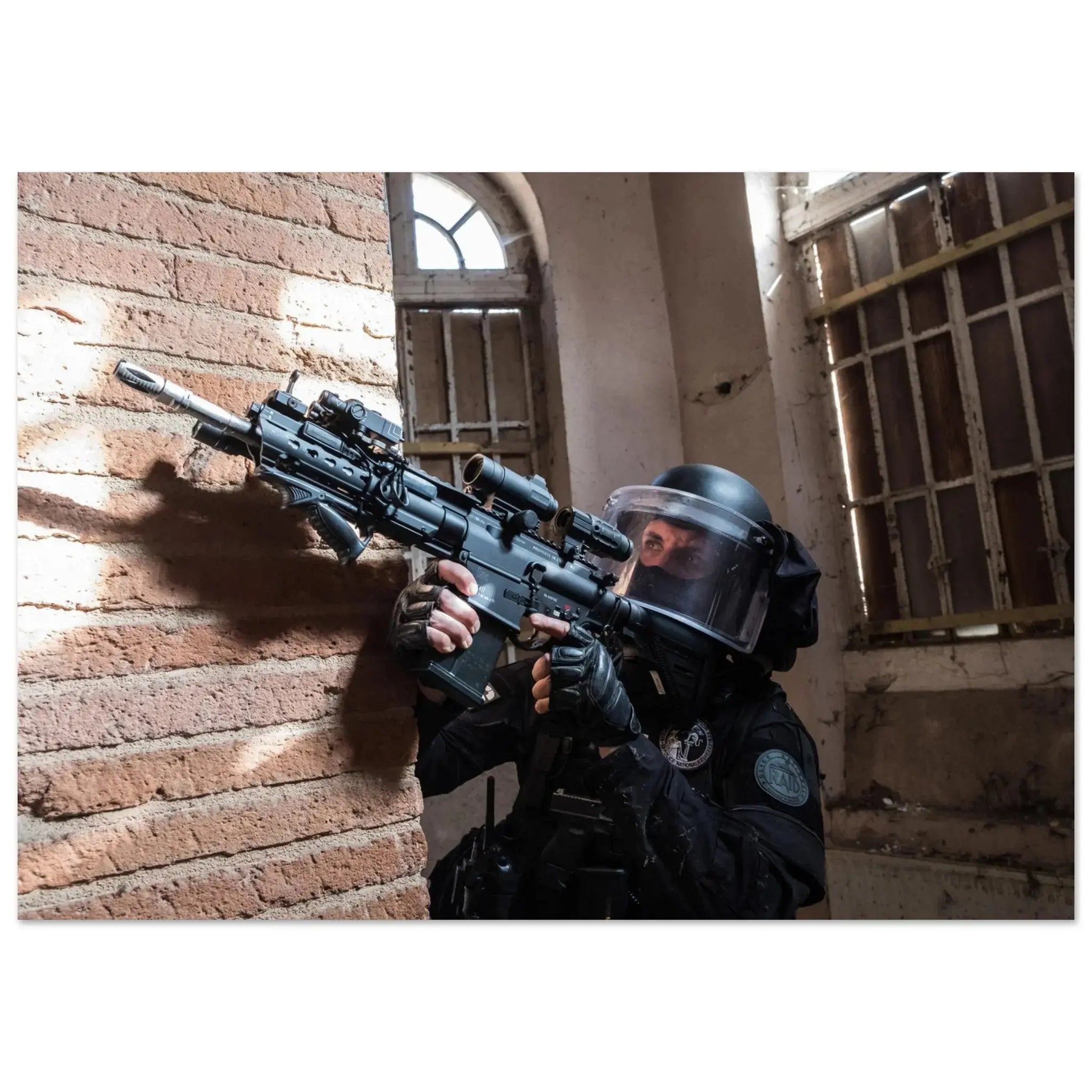 Poster Photo - Tireur de haute précision du RAID defense-zone.com