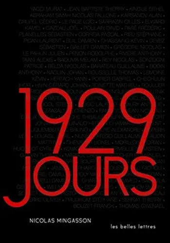 1929 jours : Le deuil de guerre au XXIe siècle (Nicolas Mingasson) Amazon