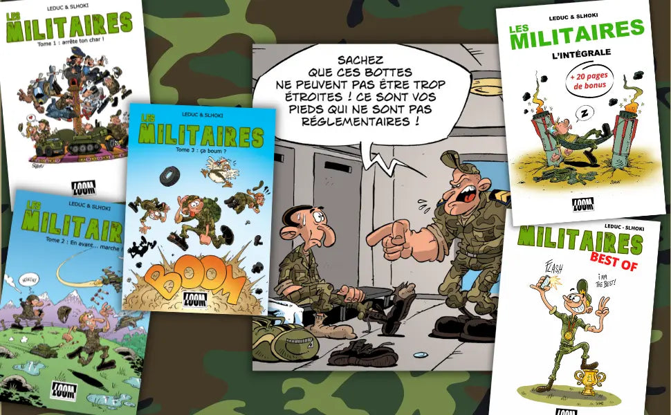 Les militaires - L'intégrale + cahier bonus making-of (Benjamin Leduc)