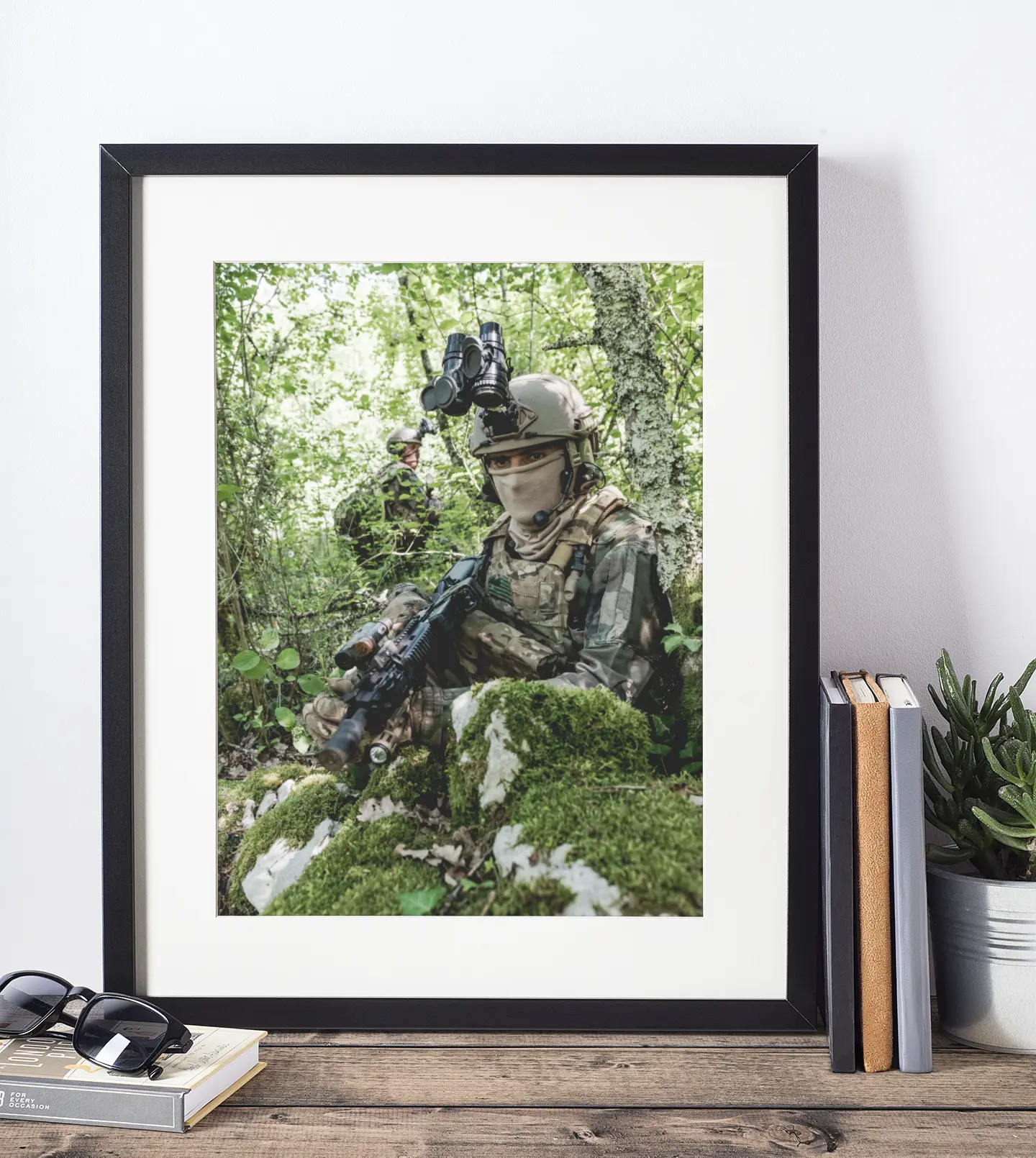 Commando parachutiste lors d'un entraînement defense-zone.com