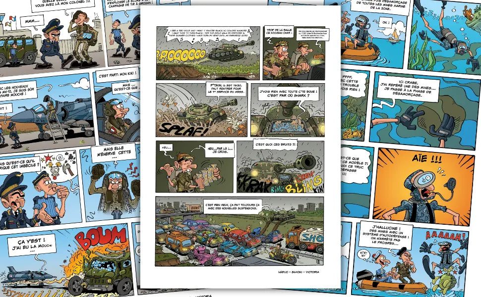 Les militaires - L'intégrale + cahier bonus making-of (Benjamin Leduc)