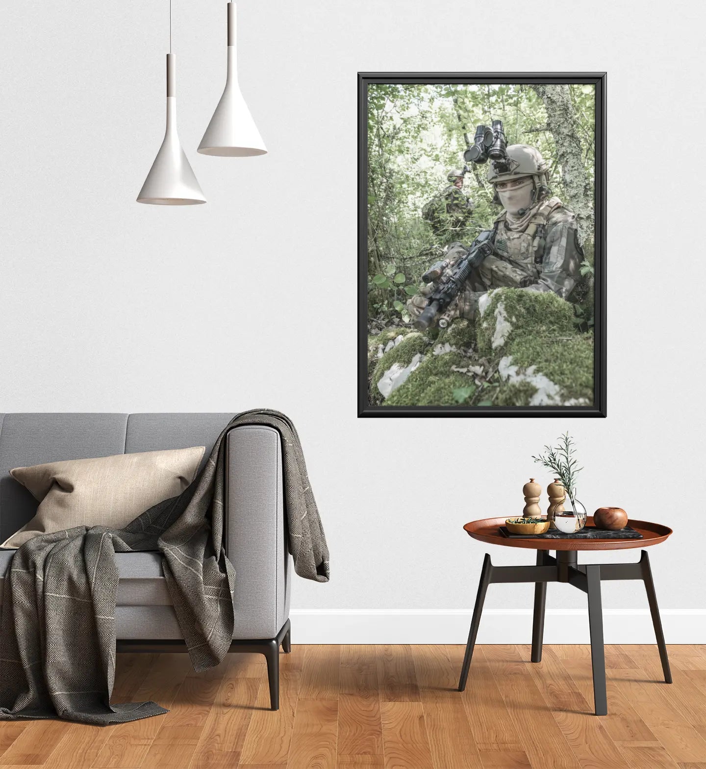 Commando parachutiste lors d'un entraînement defense-zone.com