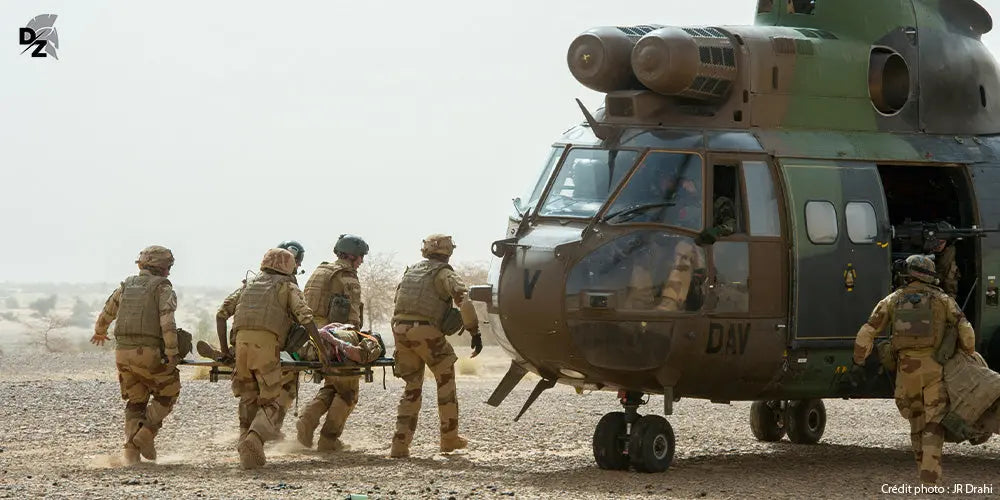 EVASAN, évcuation sanitaire, Mali, Barkhane, blessé, OPEX