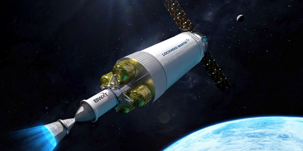Lockheed Martin va développer un engin spatial à propulsion nucléaire