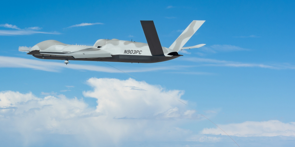 GA-ASI test la récupération de drone en plein vol