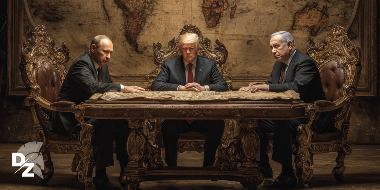 Les-impérialistes-satisfaits-Trump-Poutine-et-Netanyahou-DZ-20 defense-zone.com