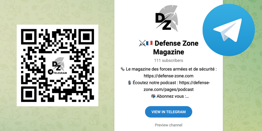 Défense Zone Magazine débarque sur Telegram !
