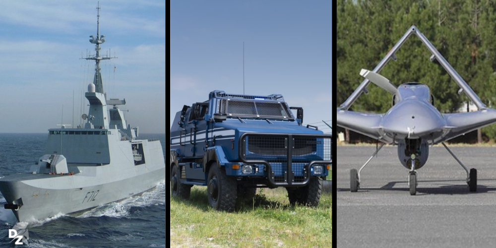 Brèves DZ #26 : Nouveau satellite, frégate rénovée, blindé gendarmerie, Barkhane, drone ukrainien
