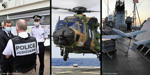 Police judiciaire, MRH 90, Australie, drone, Marine nationale, Alicia, Survey Copter