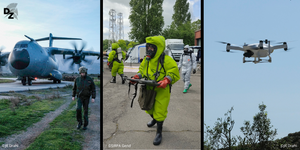 A400M, Gendarmerie, NRBC, drone, BSPP, sapeurs-pompiers de Paris