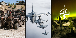 Armée de Terre, Eurosatory, parachutistes, Leclerc, Caesar, présentation, Rafale, F16, OTAN, Finlande
