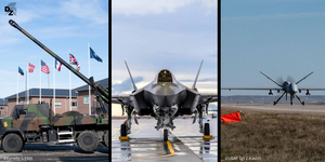 CAESAr, canon, Estonie, Russie, OTAN, F35, Lokheed Martin, avions, drones, forces spéciales, exercice, MQ9, Reaper 