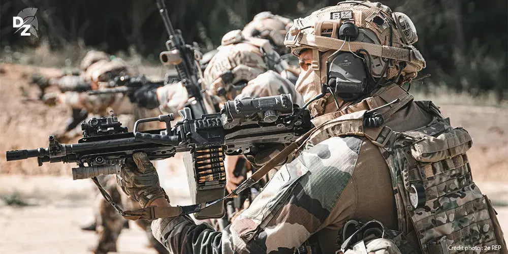 Commando parachutiste à la Légion étrangère defense-zone.com