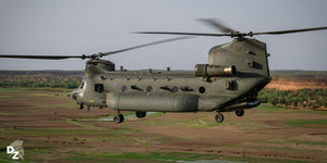 Hélicoptères, Chinook, UK, Barkhane, Mali, OPEX