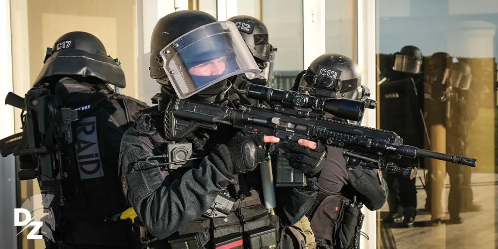 Portfolio : Le RAID defense-zone.com