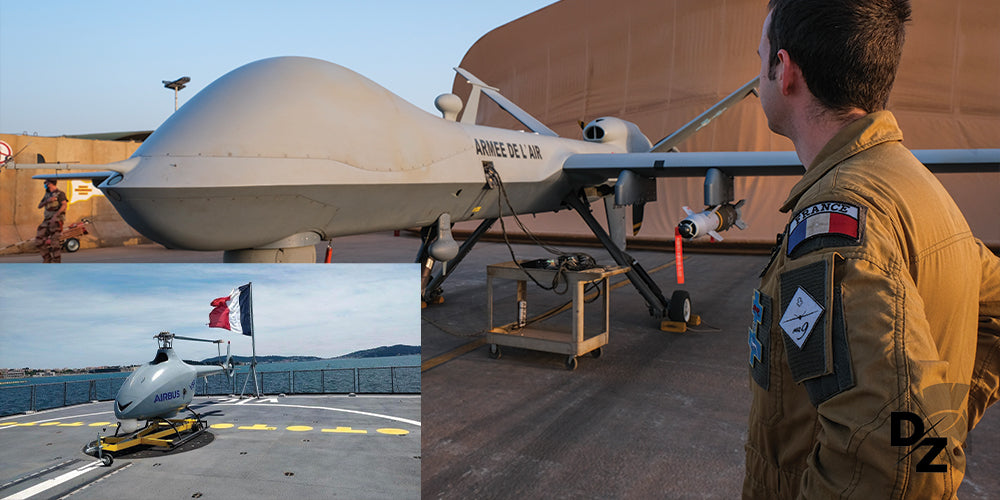 Les drones au sein de l'armée de l'Air et de l'Espace et de la Marine nationale