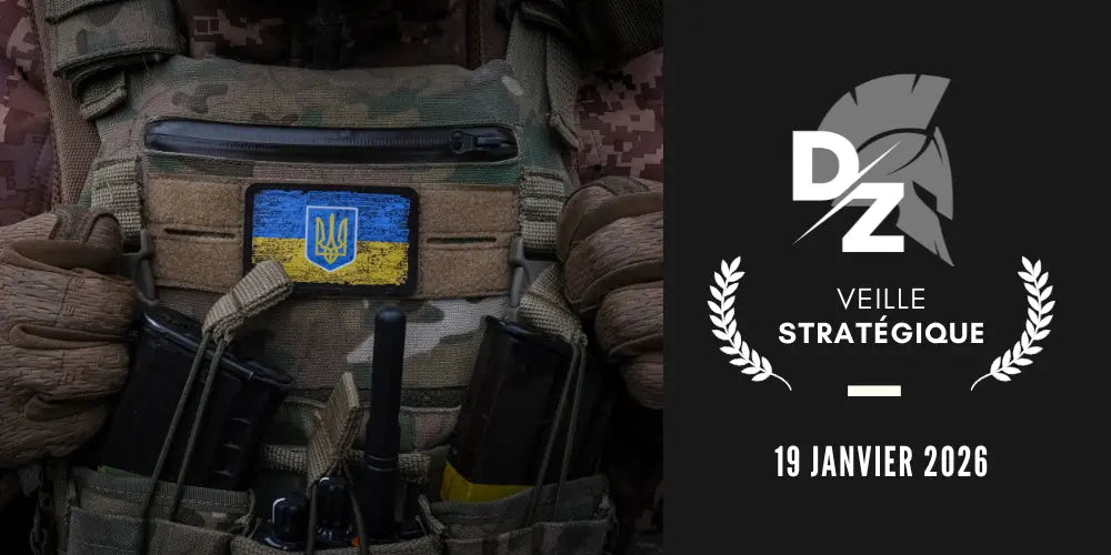 Nouveau prêt de 60 milliards d'euros pour l'Ukraine, pénurie critique de surveillants pénitentiaires, déploiement au Groenland - Veille Stratégique du 19 janvier 2026 defense-zone.com