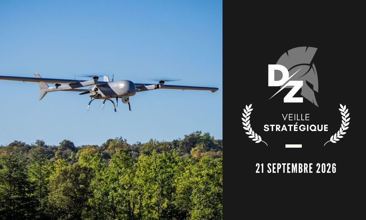Les armées achètent le drone d'Airbus Helicopters, pénurie de munitions américaines, Thales veut concurrencer Palantir - Veille Stratégique du 21 septembre 2026