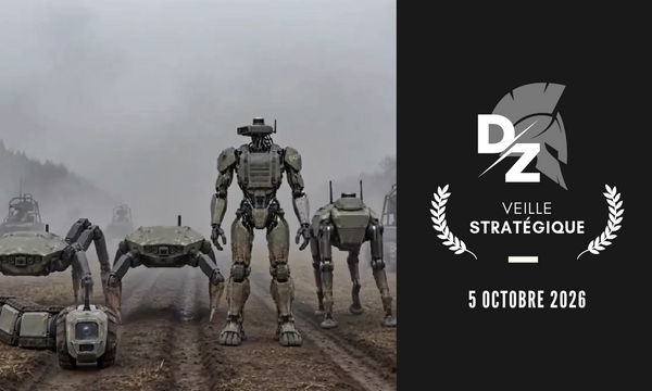 Le projet d'armée de robots ukrainiens, contrat XXL pour Boeing et Otokar, les américains quittent l'Irak - Veille Stratégique du 5 octobre 2026