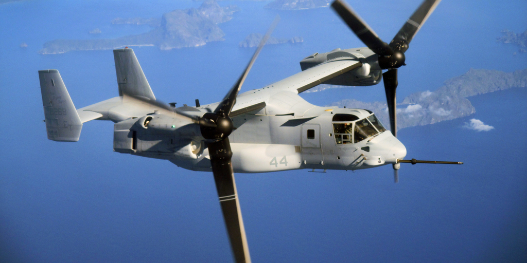 Le crash d'un MV-22 Osprey coûte la vie à trois Marines américains