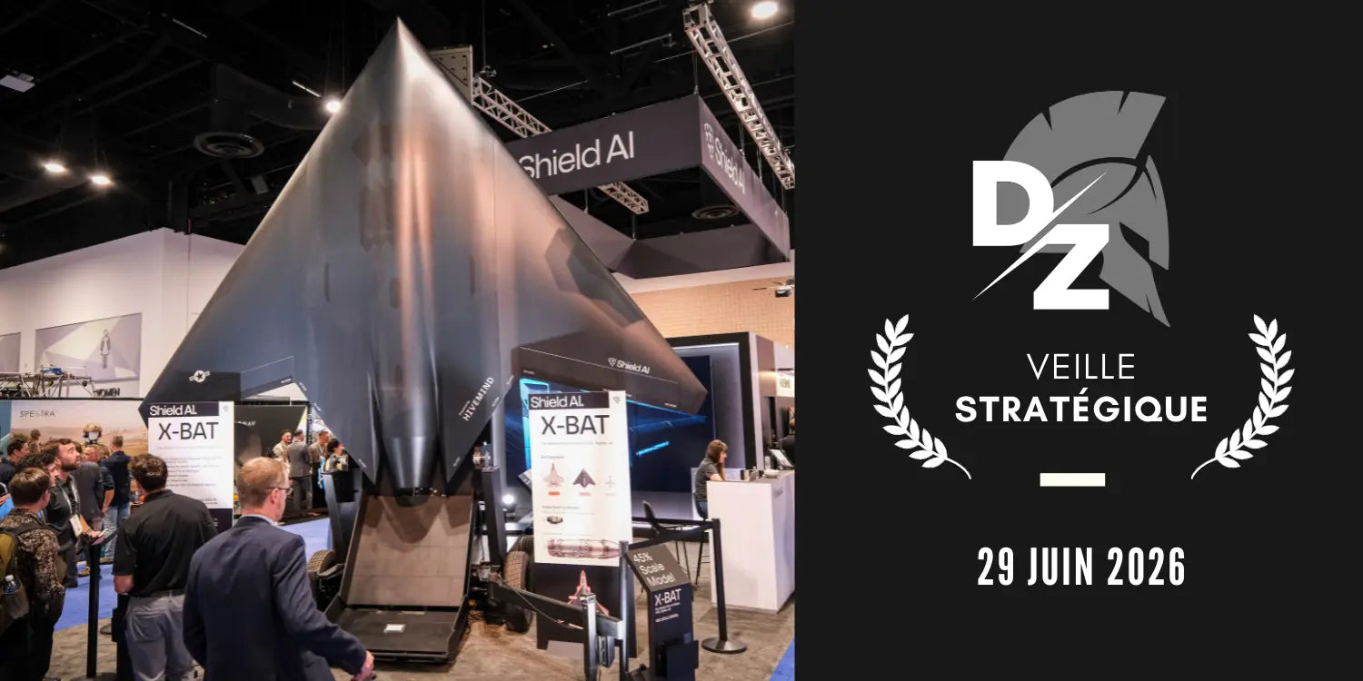 Shield AI bientôt en Europe, Safran veut acheter Exail, MBDA présente sa solution anti-drone - Veille Stratégique du 29 juin 2026 defense-zone.com